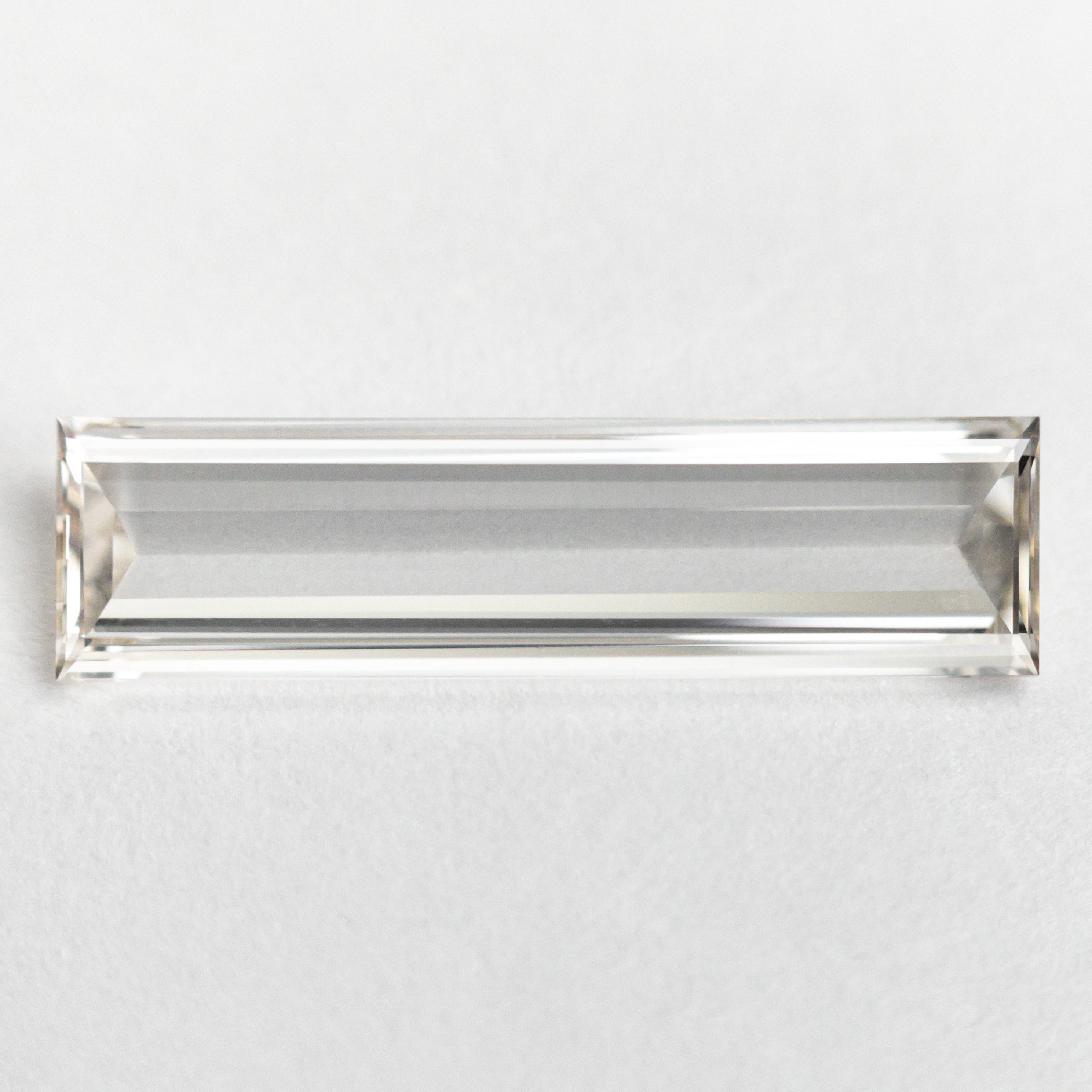 White Step Cut Diamond - 1.10ct Baguette - Foe & Dear