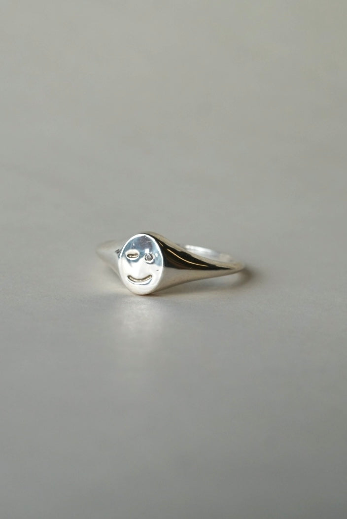 Sample Lucky Signet Ring / Size 6.5 - Foe & Dear