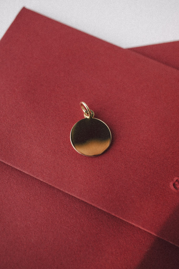 Bao Charm Pendant - 14k Yellow Gold *made-to-order - Foe & Dear