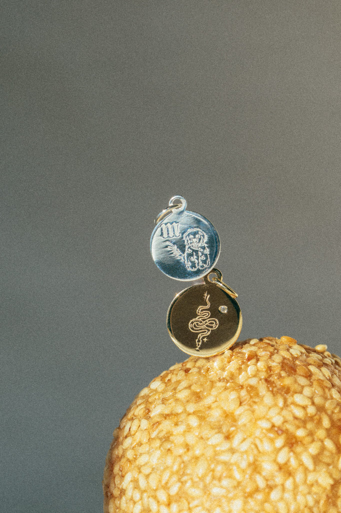 Bao Charm Pendant - 14k Yellow Gold *made-to-order - Foe & Dear