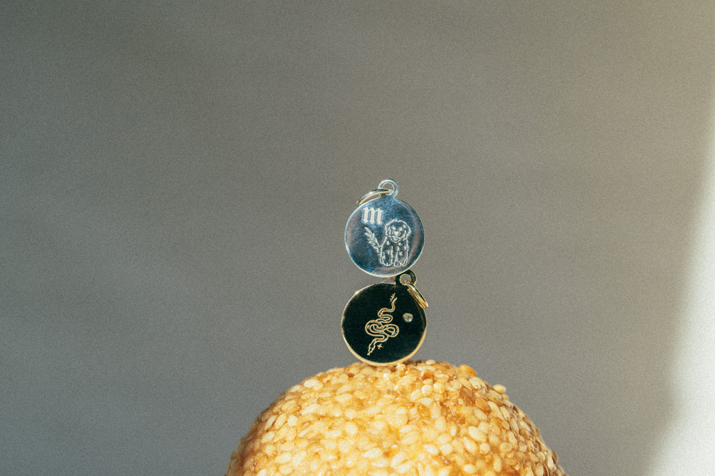 Bao Charm Pendant - 14k Yellow Gold *made-to-order - Foe & Dear