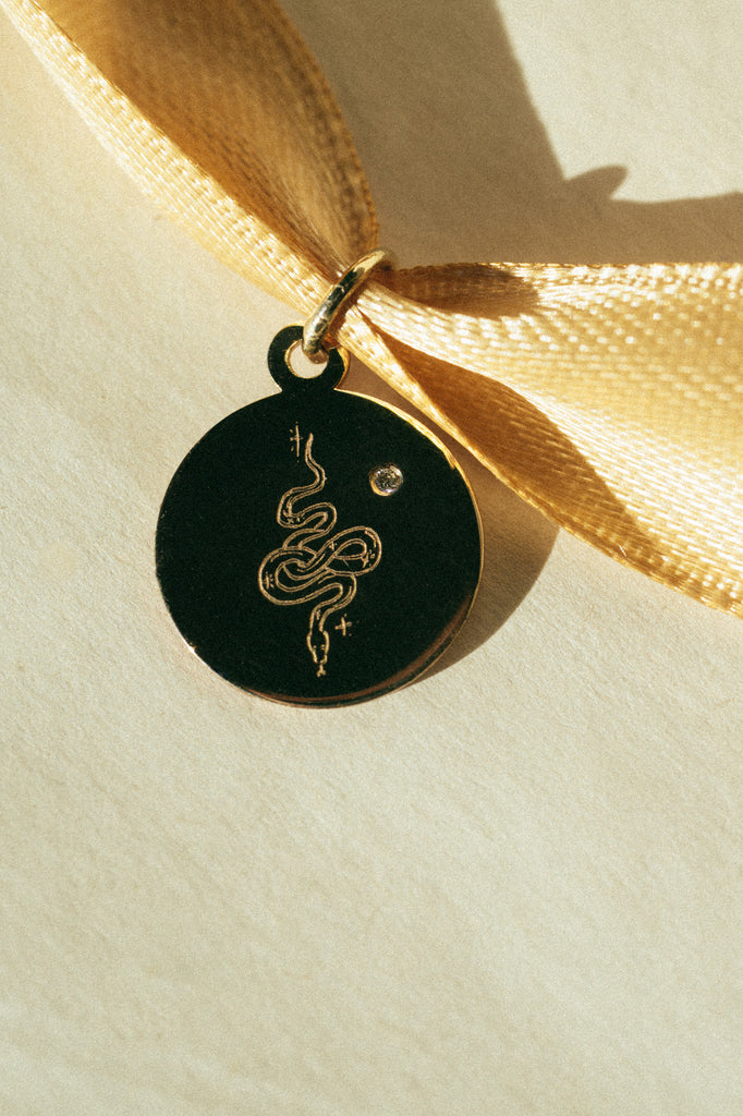 Bao Charm Pendant - 14k Yellow Gold *made-to-order - Foe & Dear
