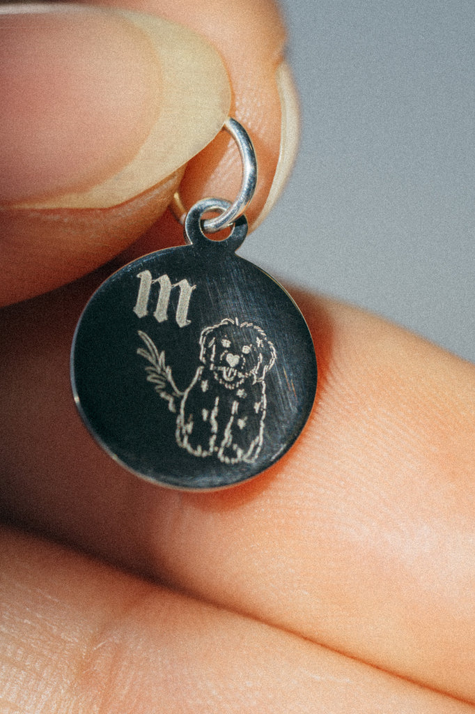 Bao Charm Pendant - Sterling Silver *made-to-order - Foe & Dear