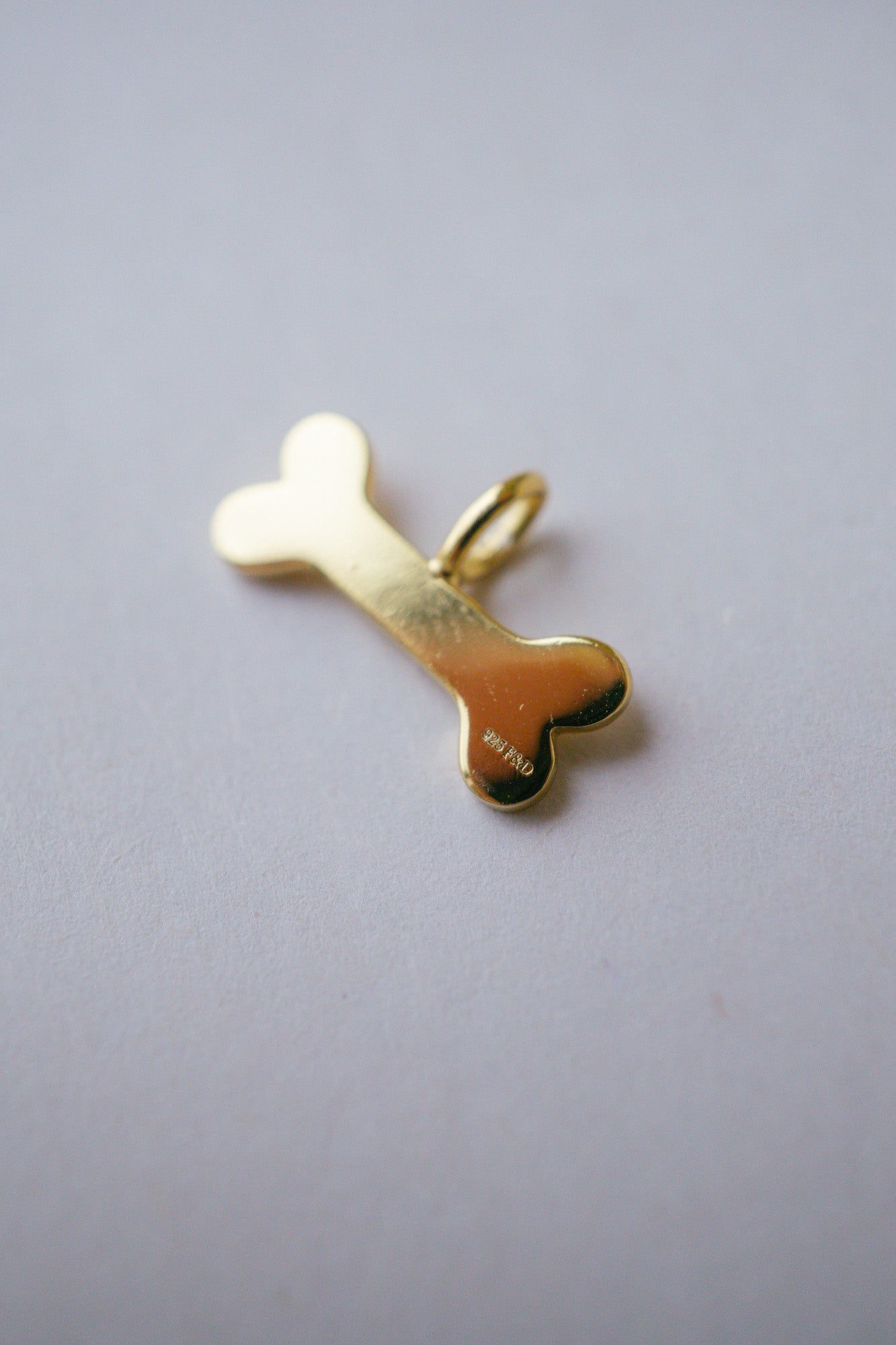 Mini Dog Bone Charm Pendant - Foe & Dear