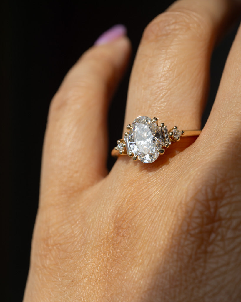 Callisto Ring - White Lab Grown Diamond *made-to-order - Foe & Dear