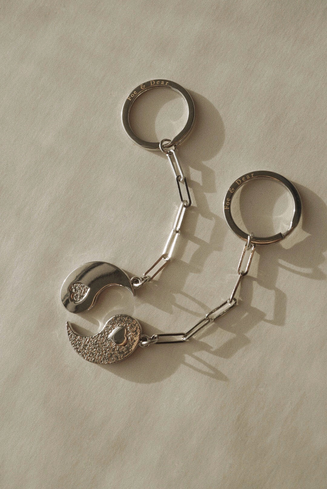 Yin Yang Keychain Set - Foe & Dear