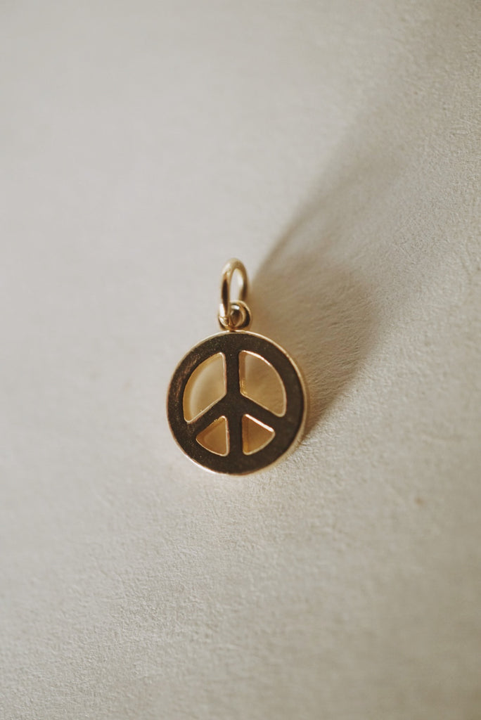 Peace Charm Pendant *made-to-order - Foe & Dear