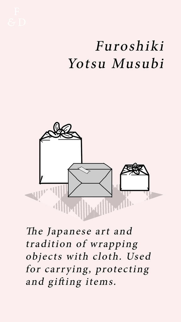 DIY | Furoshiki Yotsu Musubi | Foe & Dear