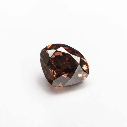 Fancy Pink-Brown Brilliant Diamond - 1.00ct Heart