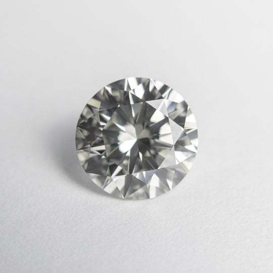 Fancy Grey Brilliant Diamond - 2.01ct Round
