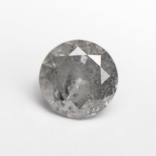 Salt and Pepper Brilliant Diamond - 3.66ct Round