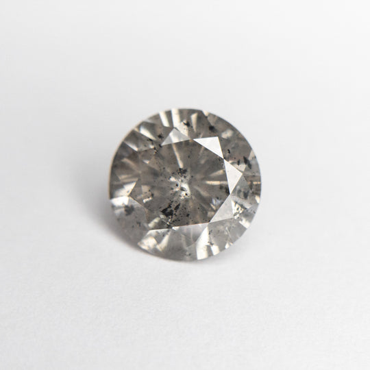 Salt and Pepper Brilliant Diamond - 1.80ct Round