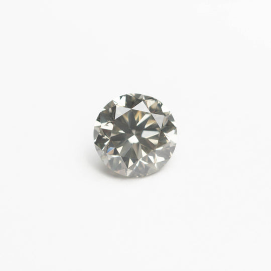 Fancy Grey Brilliant Diamond - 0.60ct Round