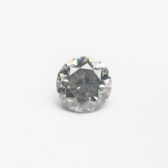 Fancy Grey Brilliant Diamond - 0.76ct Round
