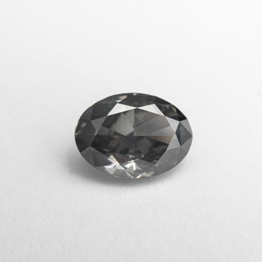 Fancy Grey Brilliant Diamond - 1.55ct Oval