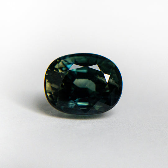 Teal Brilliant Sapphire - 2.89ct Oval