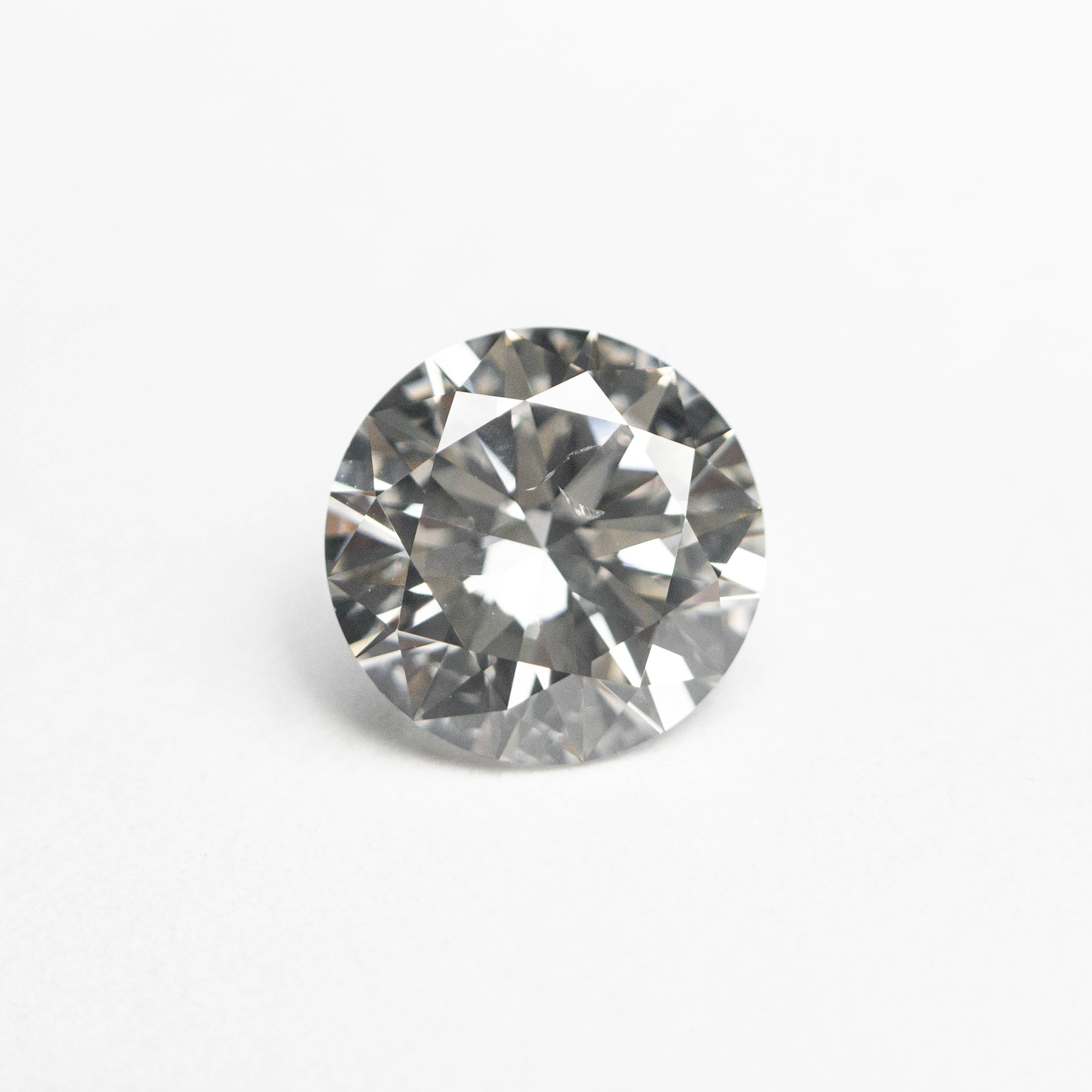 Fancy Grey Brilliant Diamond - 1.00ct Round - Foe & Dear