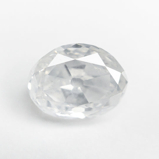 Fancy White Modern Antique Old Mine Cut Diamond - 5.53ct Oval