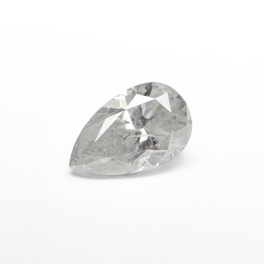 Salt and Pepper Brilliant Diamond - 0.93ct Pear