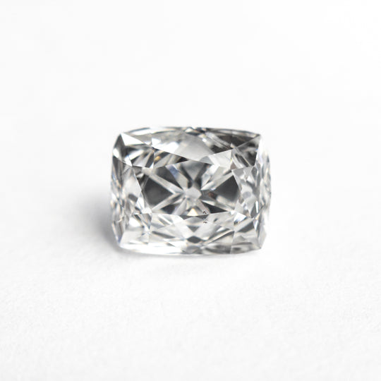 White Antique Peruzzi Cut Diamond - 2.28ct Cushion
