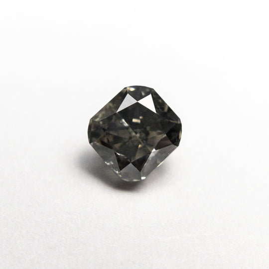Fancy Grey Brilliant Diamond - 0.91ct Cushion
