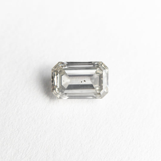 Fancy Grey Step Cut Diamond - 0.53ct Cut Corner Rectangle