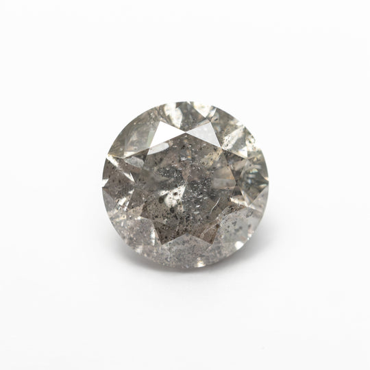 Salt and Pepper Brilliant Diamond - 1.58ct Round
