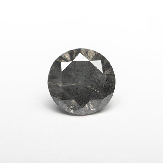Salt and Pepper Brilliant Diamond - 1.84ct Round