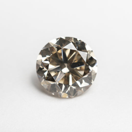 Champagne Brilliant Diamond - 3.00ct Round
