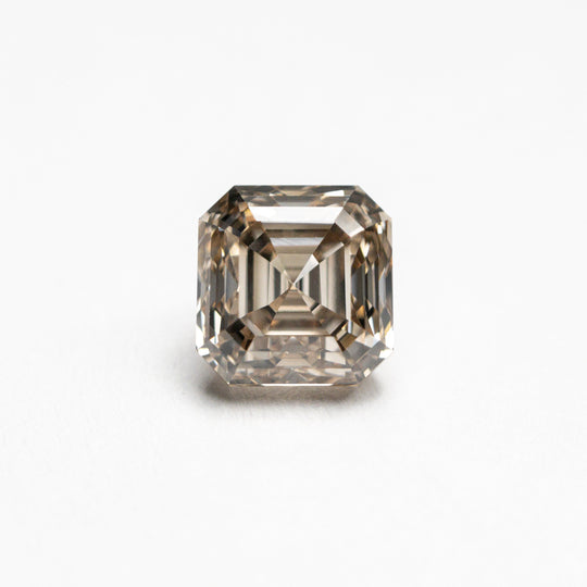 Champagne Step Cut Diamond - 1.02ct Cut Corner Square