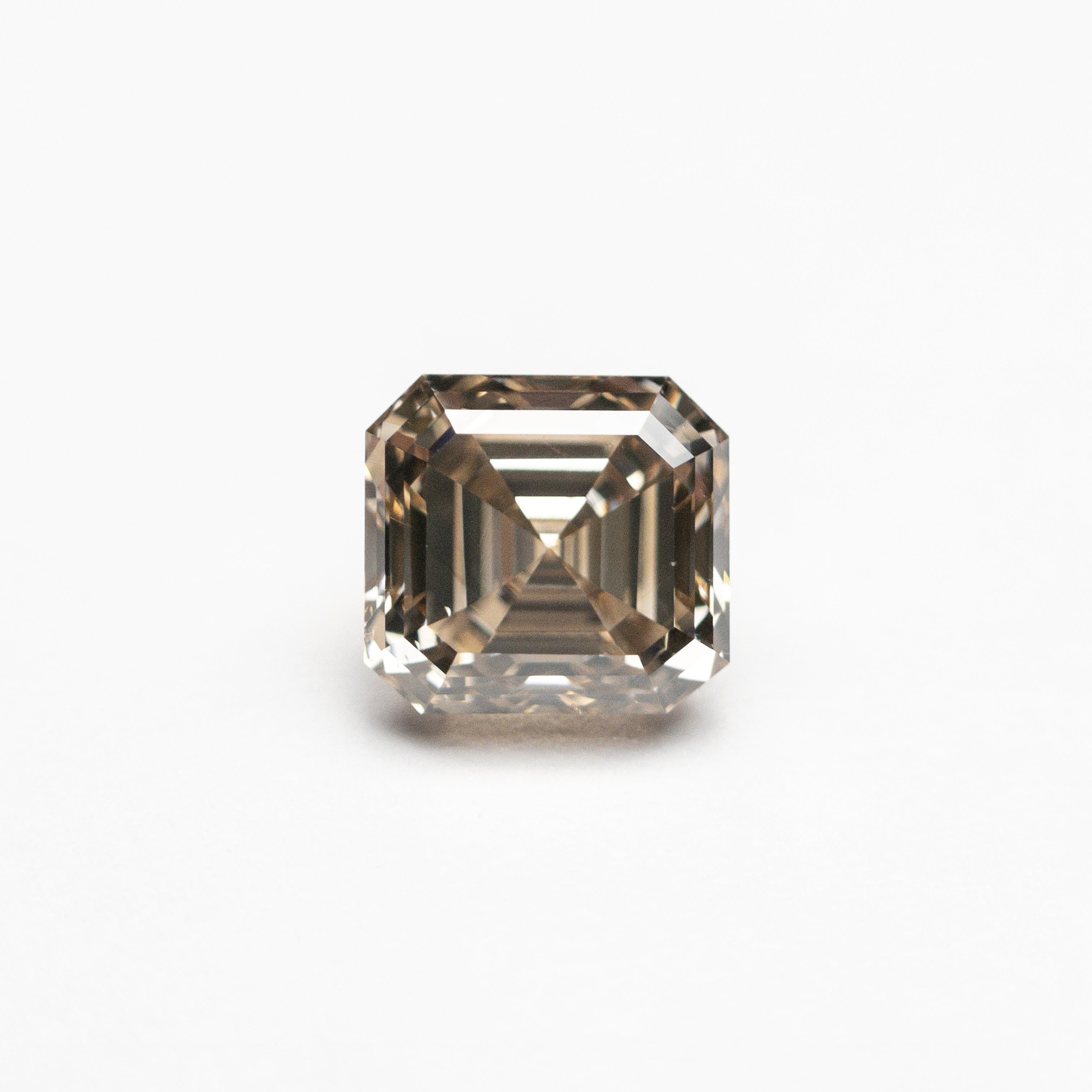 Champagne Step Cut Diamond - 1.00ct Cut Corner Square