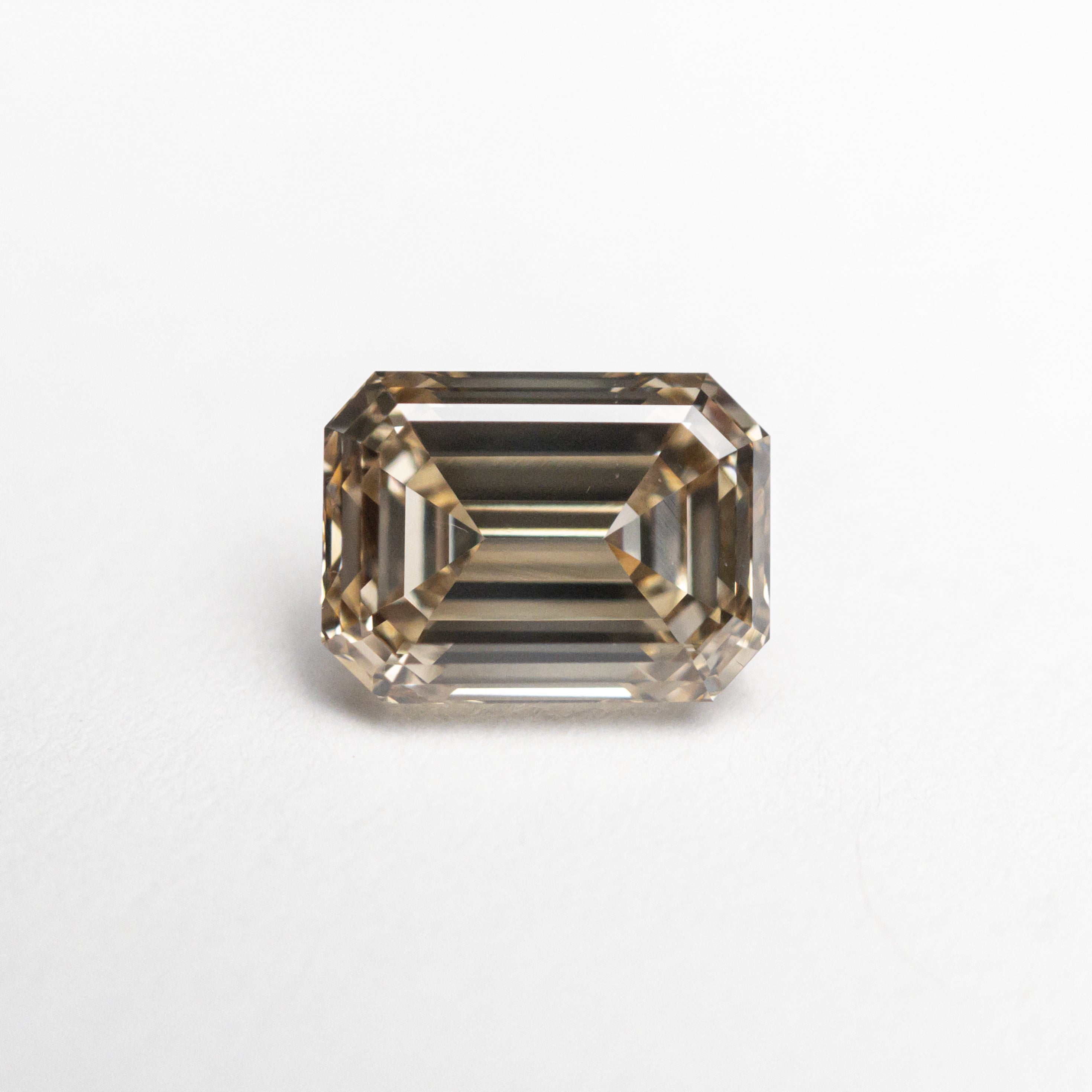 Champagne Step Cut Diamond - 1.02ct Cut Corner Rectangle