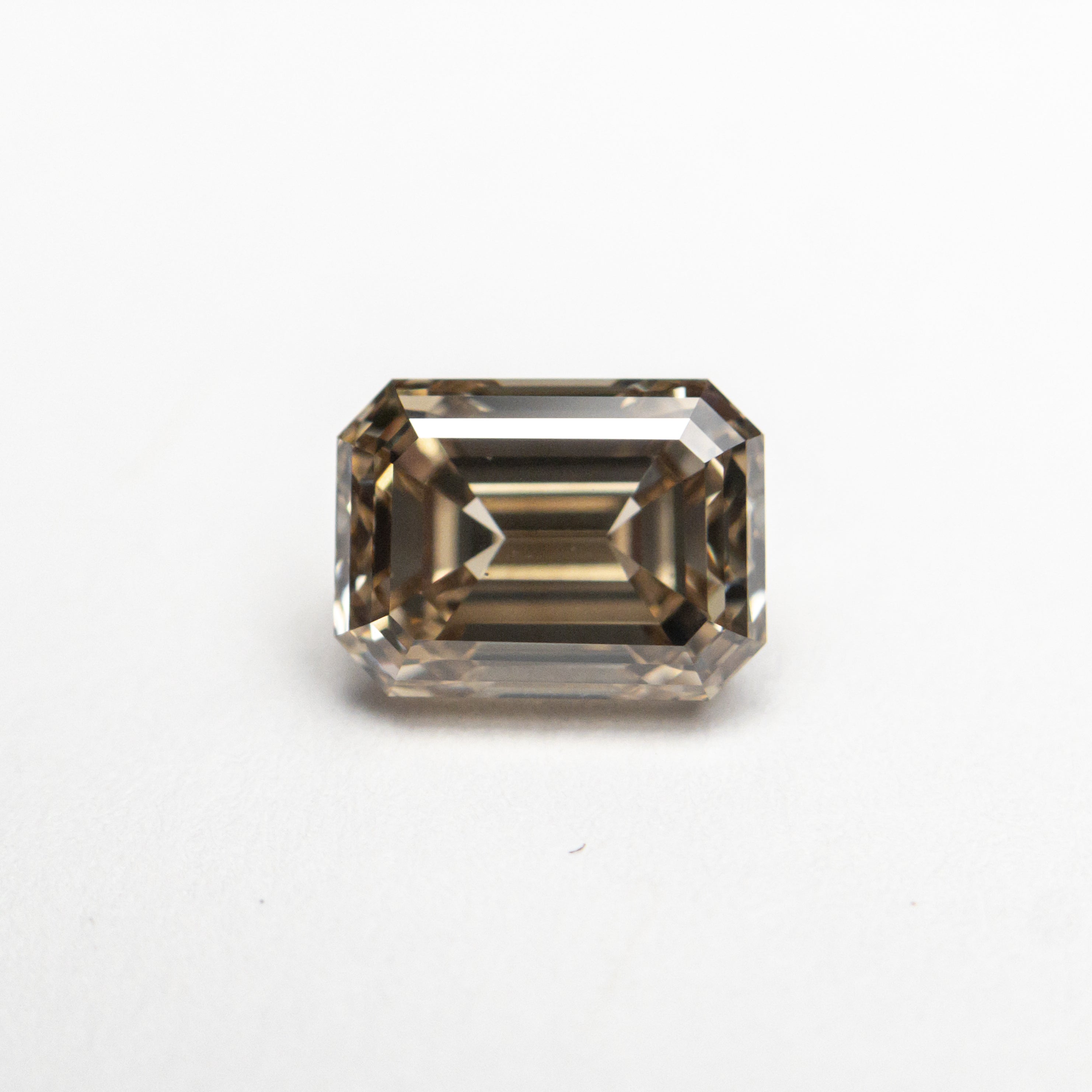 Champagne Step Cut Diamond - 1.08ct Cut Corner Rectangle