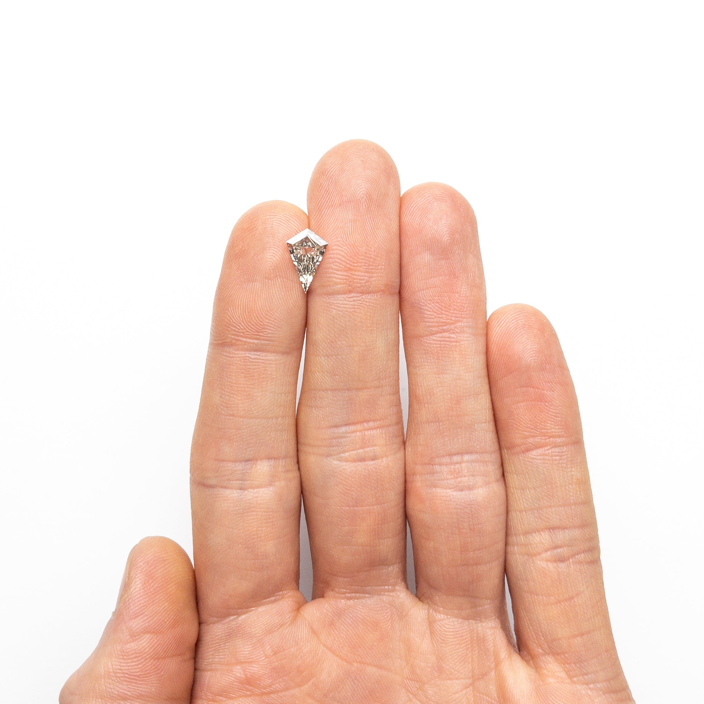 Fancy Grey Brilliant Diamond - 1.25ct Kite