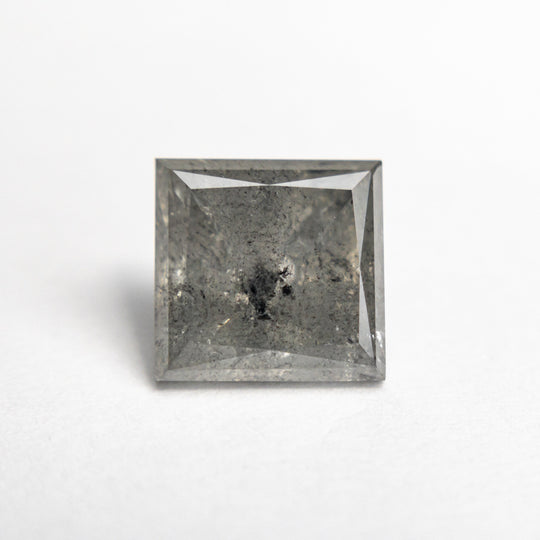 Salt and Pepper Brilliant Diamond - 2.82ct Square