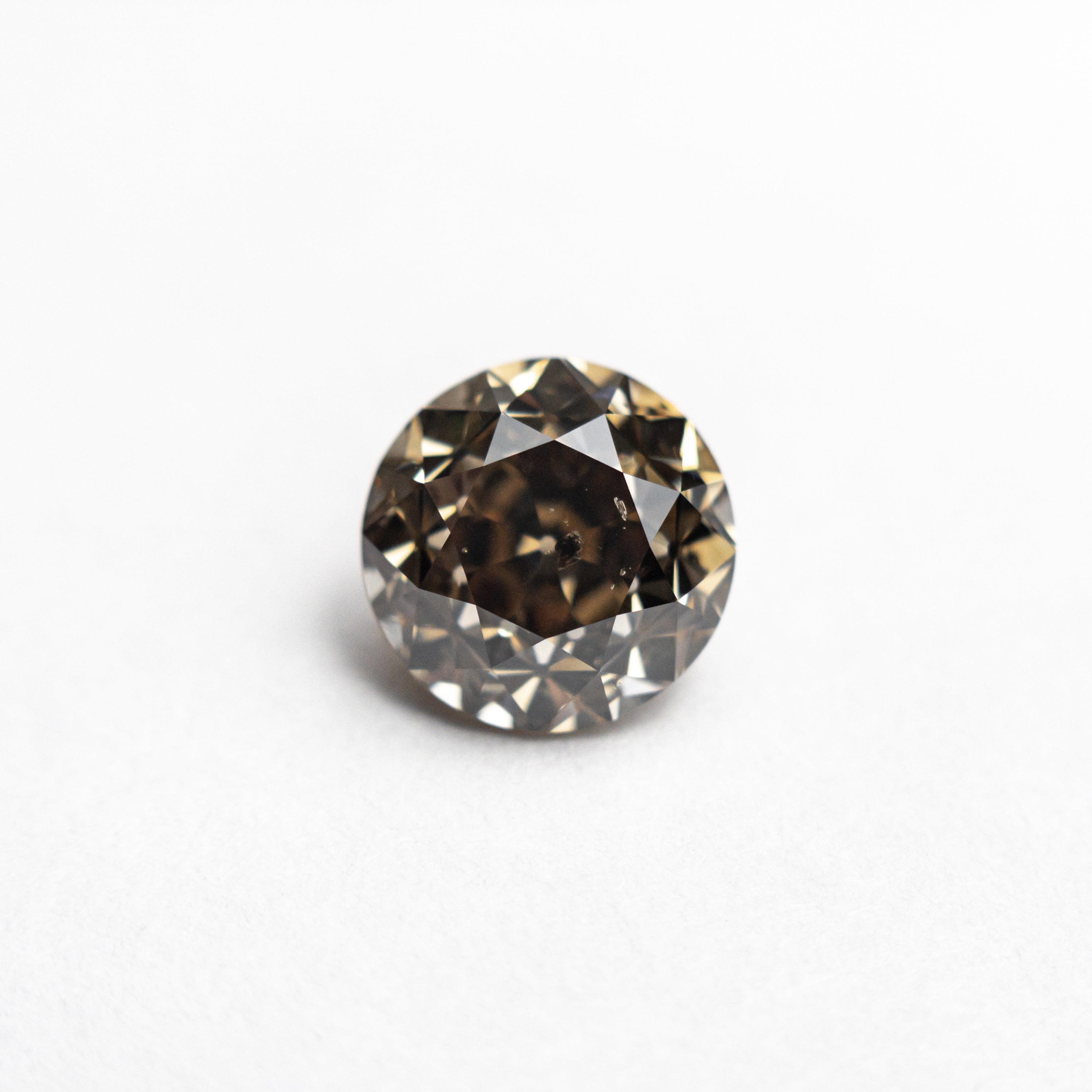 Champagne Brilliant Diamond - 1.32ct Round