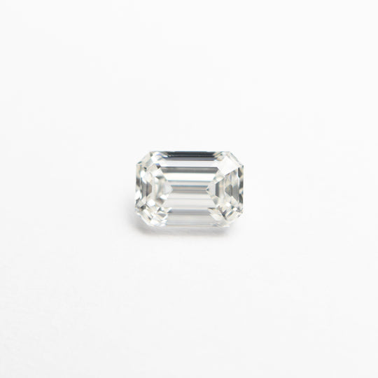 White Step Cut Diamond - 0.51ct Cut Corner Rectangle