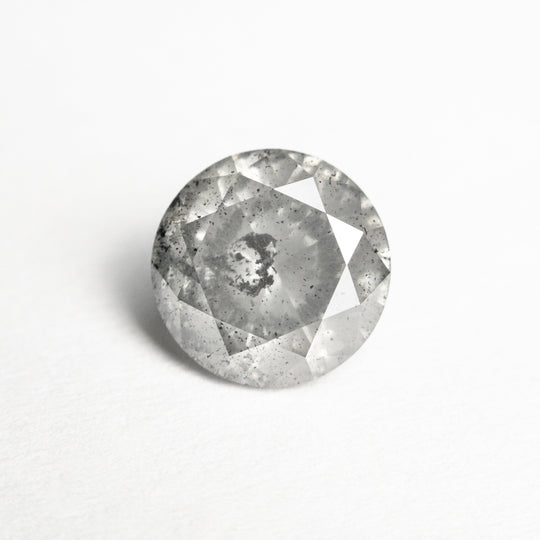 Salt and Pepper Brilliant Diamond - 1.61ct Round