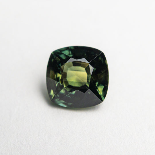Teal Brilliant Sapphire - 1.72ct Cushion