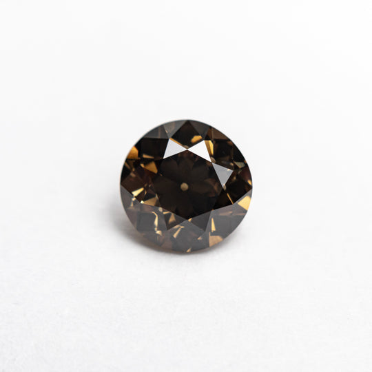 Champagne Brilliant Diamond - 1.27ct Round