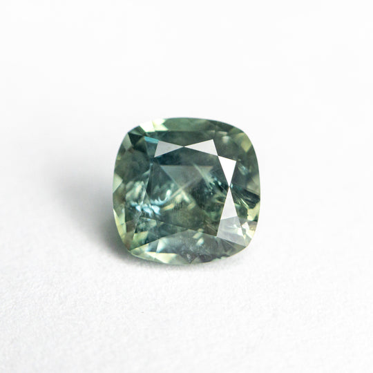 Green Brilliant Sapphire - 1.58ct Cushion