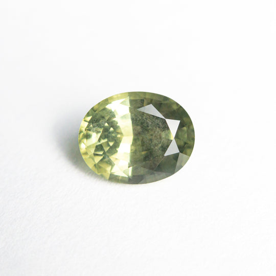 Green Brilliant Sapphire - 1.23ct Oval