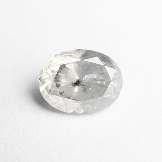 Salt and Pepper Brilliant Diamond - 2.03ct Oval