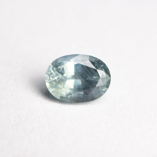 Teal Brilliant Sapphire - 1.14ct Oval