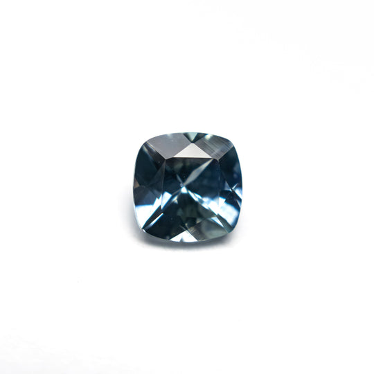 Blue/Teal Brilliant Sapphire - 0.72ct Cushion
