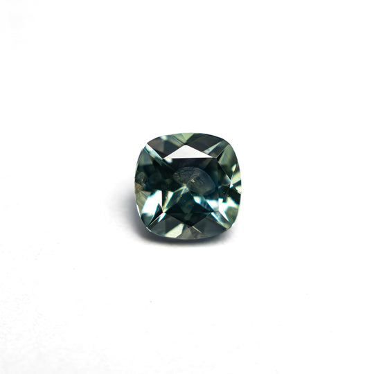 Green/Teal Brilliant Sapphire - 0.78ct Cushion