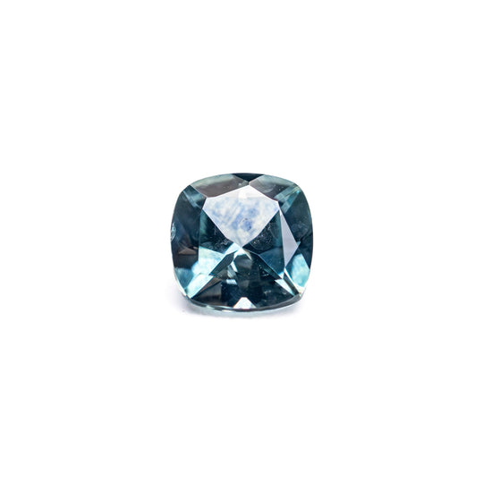 Blue/Teal Brilliant Sapphire - 0.68ct Cushion
