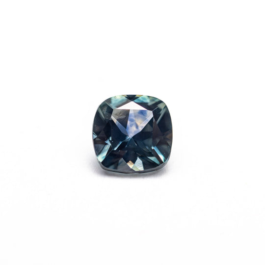 Blue/Teal Brilliant Sapphire - 0.76ct Cushion