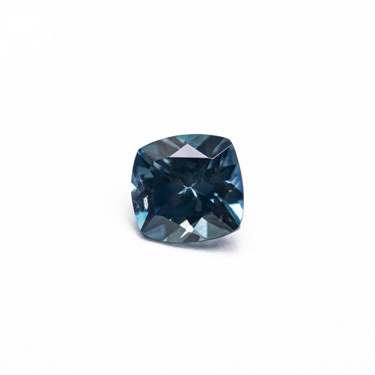 Blue/Teal Brilliant Sapphire - 0.67ct Cushion