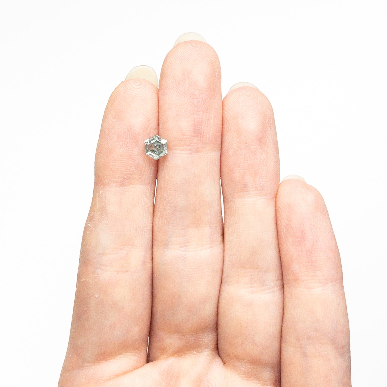 Blue Brilliant Sapphire - 0.90ct Hexagon